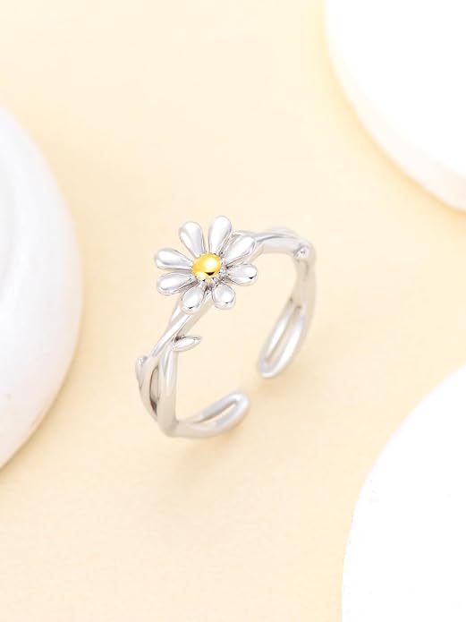 Midari Toe Rings for Women 925 Sterling Silver Hypoallergenic Adjustable Open Band Ring for Women Summer Beach Open Toe Jewelry Foot Jewelry