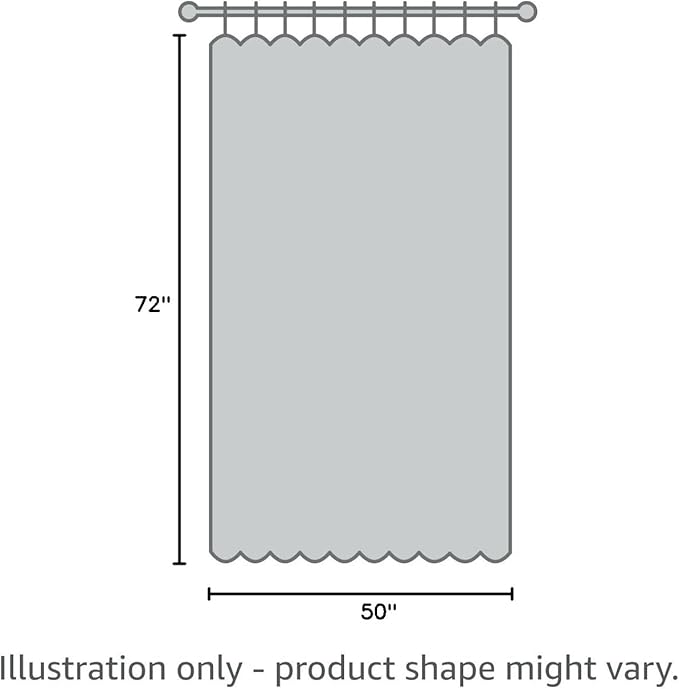 MYSKY HOME Boho Curtains 72 Inch Length, Linen Blend Drapes for Window Decoration French Door Curtain Panels Privacy Shade Burlap Farmhouse Rustic Style for Doorways, 50" x 72", Linen, 2 Panels