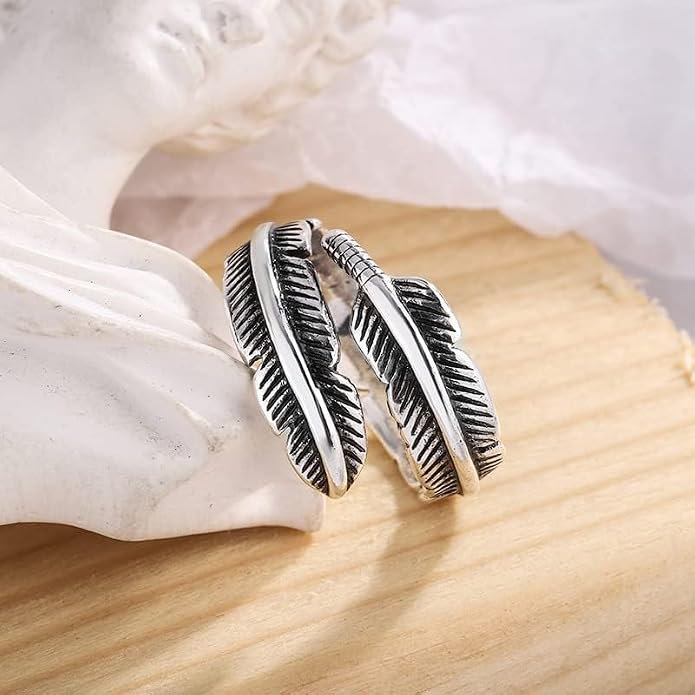 925 Sterling Silver Ring Minimalist Adjustable Rings Band Handmade Rings for Women Girls