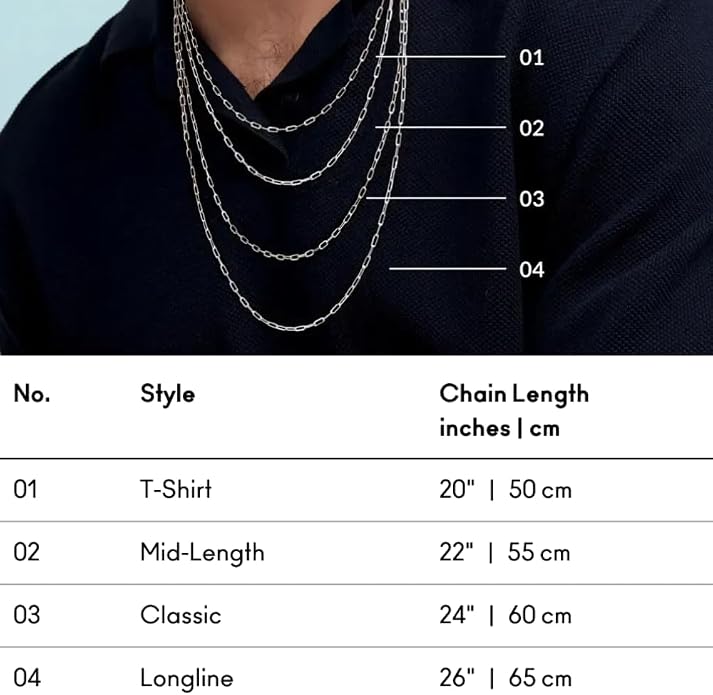Custom Sterling Silver Men Name Necklace - Up to 6 Inscriptions - Stainless Steel, Gold or Gold Vermeil Plated - Meaningful Father's Day Gift for Him, Husband