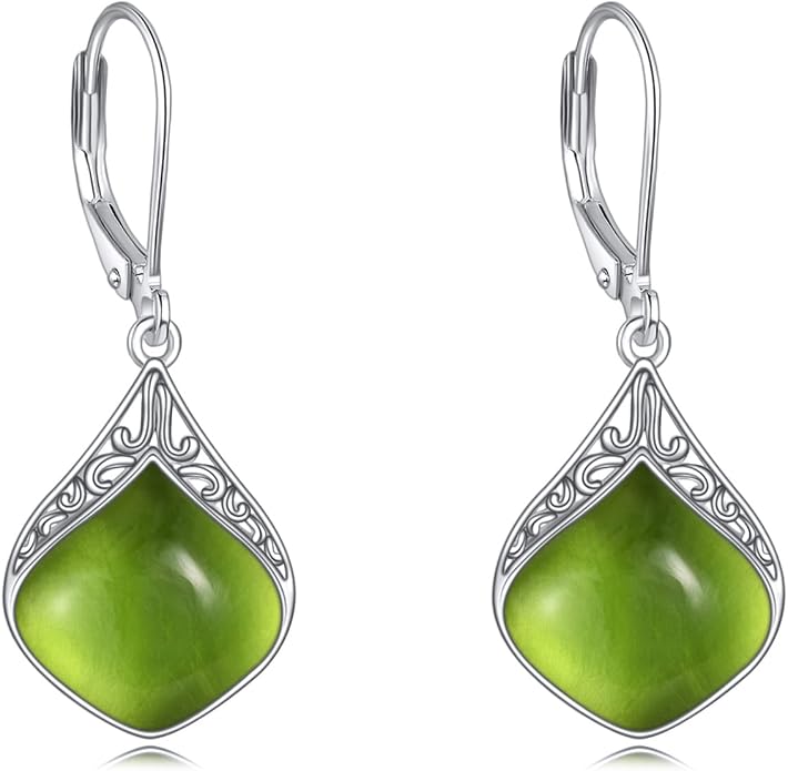 Teardrop Earrings Sterling Silver Filigree Irish Celtic Teardrop Drop Earrings Jewelry Gifts For Women