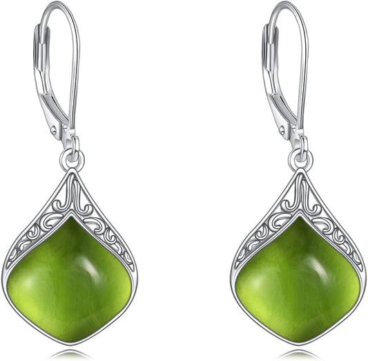 Teardrop Earrings Sterling Silver Filigree Irish Celtic Teardrop Drop Earrings Jewelry Gifts For Women