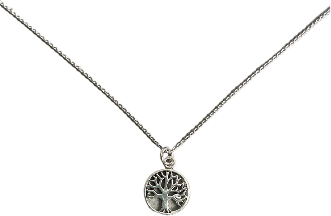 Sterling Silver Tree of Life Pendant Necklace