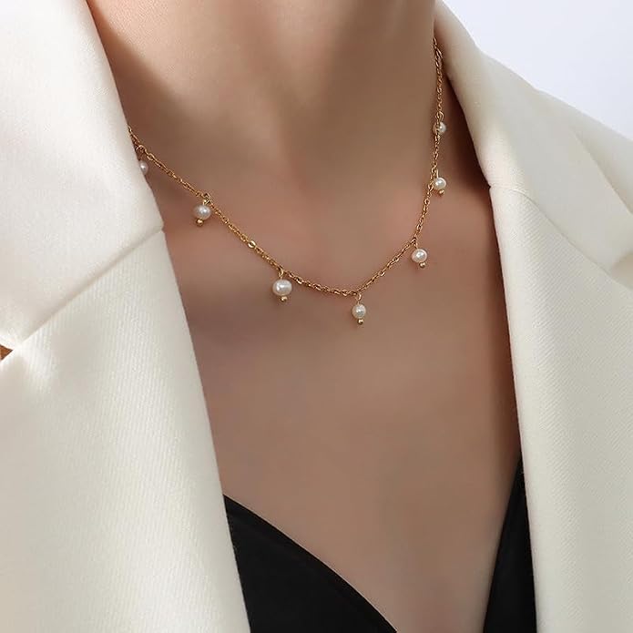 Unisex Celestial Gold Pendant Necklaces, Sun/Moon/Star/Angle Celestial Elements Unisex Choker Gold Lover Chains for Men and Women Jewelry