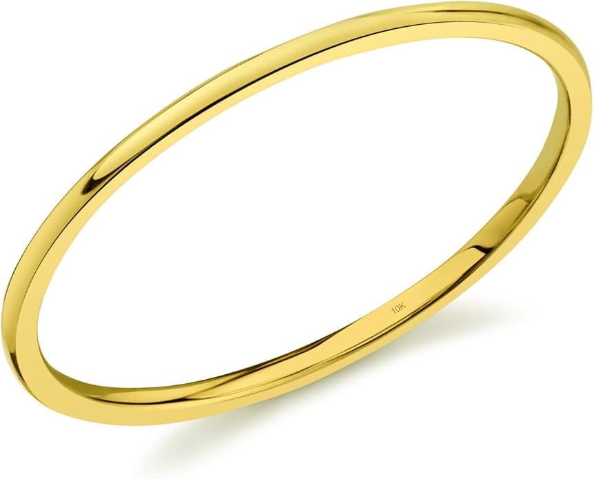 10k Light Comfort Fit Wedding Band