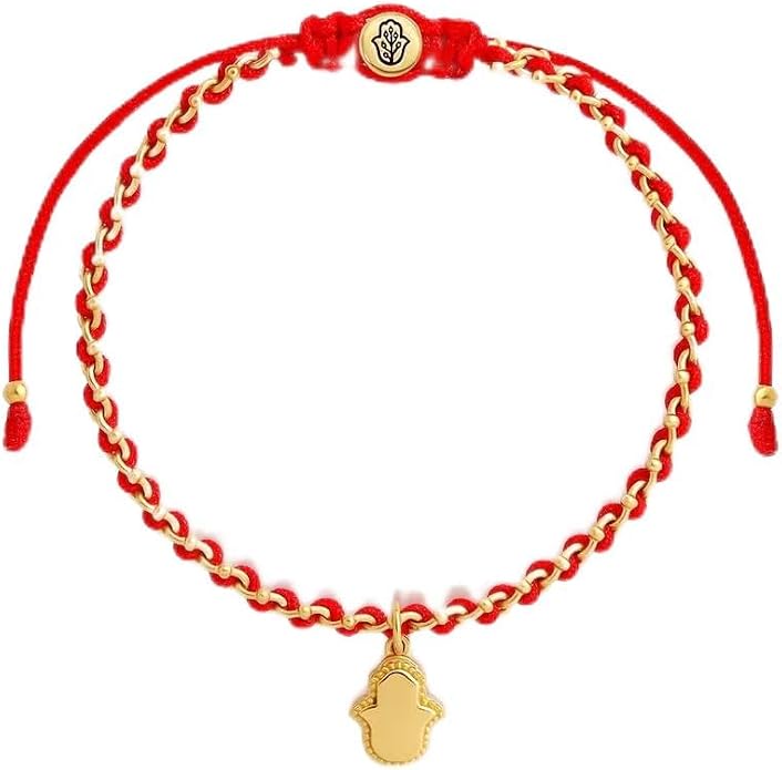 KARMA & LUCK Sacred Harmony Red String Protection Bracelet – Handmade Red Cord, Adjustable Spiritual Protection, Good Karma Wrist Jewelry