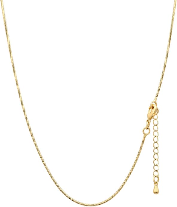 14K Gold Plated Paper Clip Chain Link Necklace Satellite Cross Key Starfish Turquoise Heart Necklace for Women