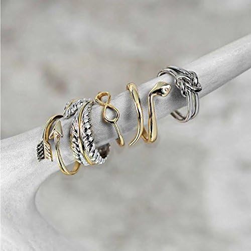 Bling Jewelry Personalize Best Friends Irish Celtic Love Knots Infinity Promise Ring Band For Women Teen Oxidized .925 Sterling Silver Customizable