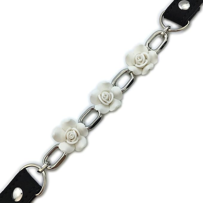 Destiny Love Handmade Rose Flower Choker Collar Necklace Velvet Necklace with Box for Women and Men