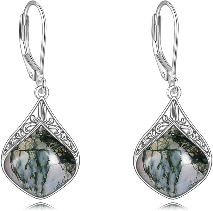 Teardrop Earrings Sterling Silver Filigree Irish Celtic Teardrop Drop Earrings Jewelry Gifts For Women