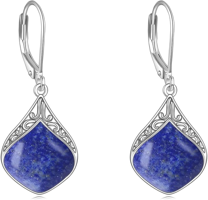 Teardrop Earrings Sterling Silver Filigree Irish Celtic Teardrop Drop Earrings Jewelry Gifts For Women