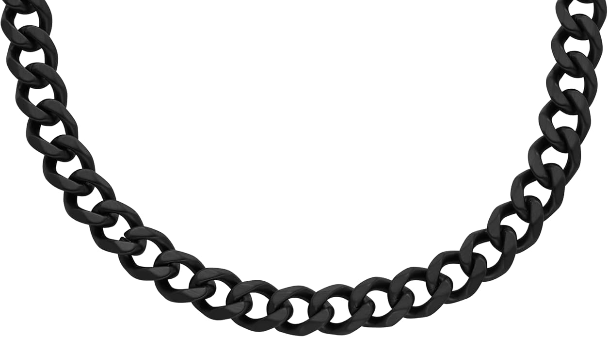 Fossil Men's Stainless Steel or Leather Necklace for Men