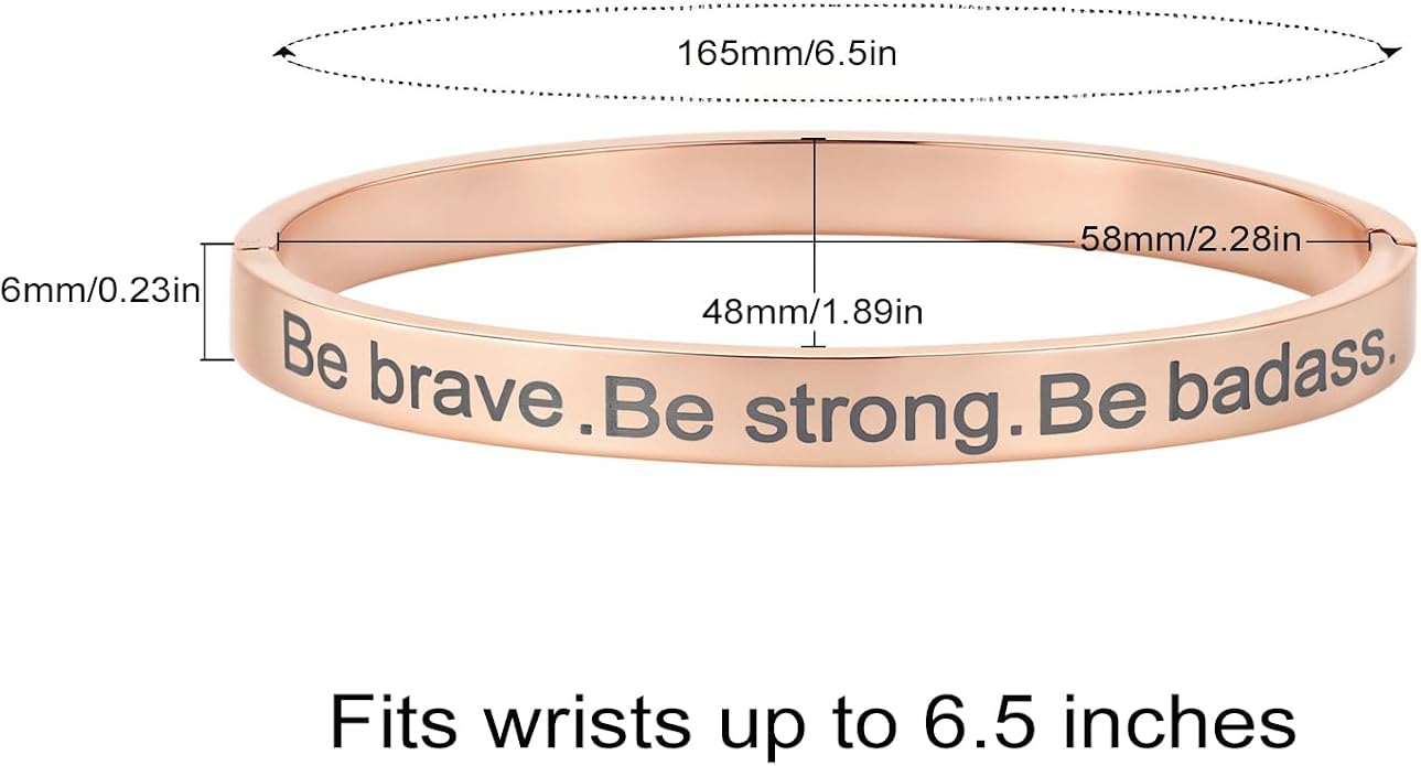 Inspirational Christian Bracelet for Women, Oval Engraved Bible Verse Love Bangle Cuff, Faith Scripture Jewelry, Religious Encouragement Gift for Mom Daughter Sister Friend