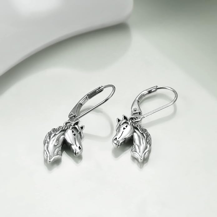 Butterflygold/Cat/dog/Dragonfly/Orca/Bee/Amber/Axolotl/Toothless/Hedgehog/Dragon/Snake/Horse/Mushroom/Anime/Dragonfly Earring for Women Sterling Silver Animals Drop Earring Jewelry Hypoallergenic (silver-butterfly)