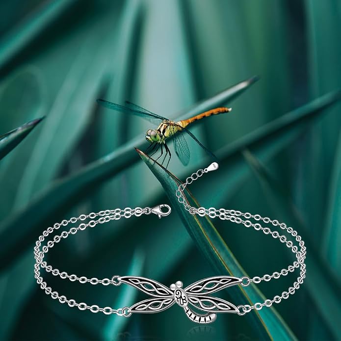 Infinity Cat Paw Print Celtic Knot Sea Turtle Elephant Flamingo Butterfly Dolphin Evil Eye Anklets Bracelets for Women Sterling Silver Adjustable Ankle Bracelet Summer Beach Lovers Gift