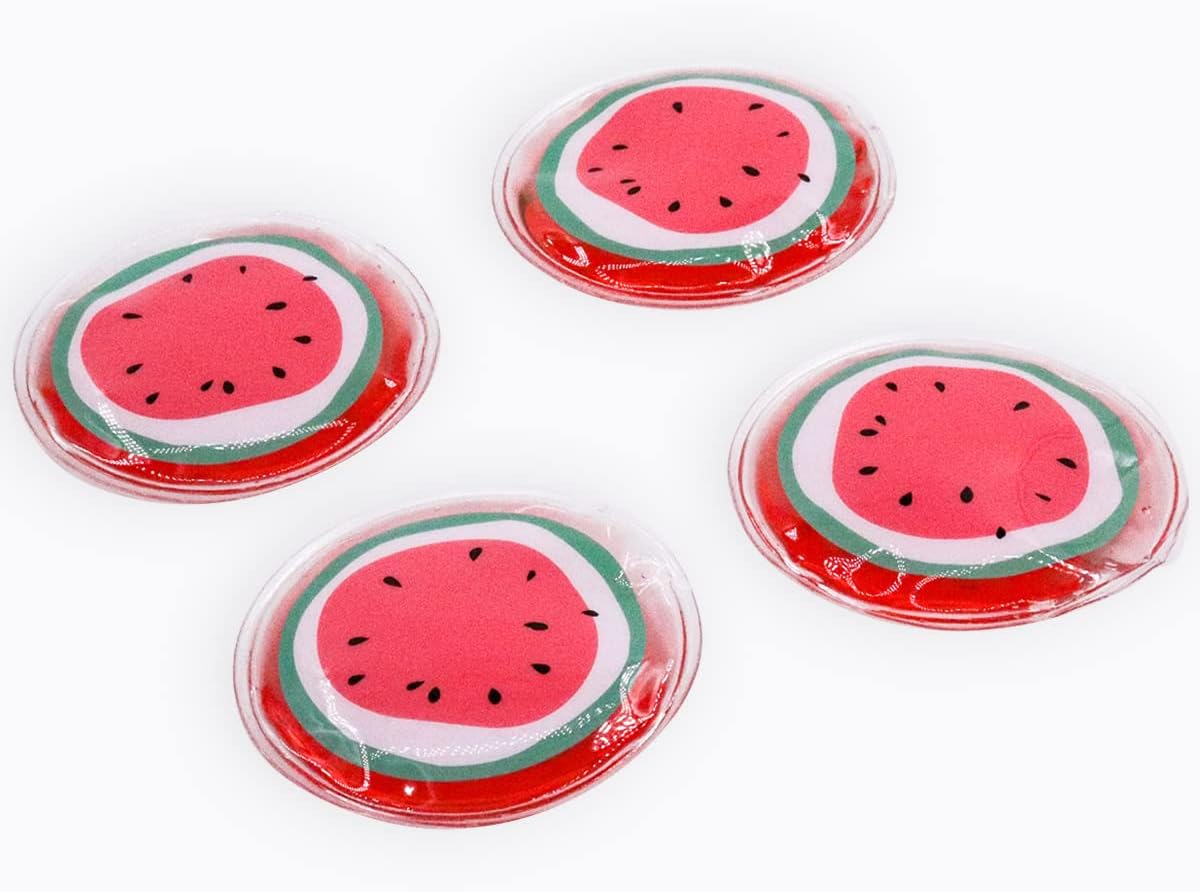 Reusable Eye Gel Pad, Eye Cream Ice Bag, Gel Eye Mask, Alleviate Eye Fatigue, Cool Eye Mask, Hot Compress and Cold Compress, Used for Eye Strain, Smooth Fine Lines and Eye Recovery Surgery (4 pcs)