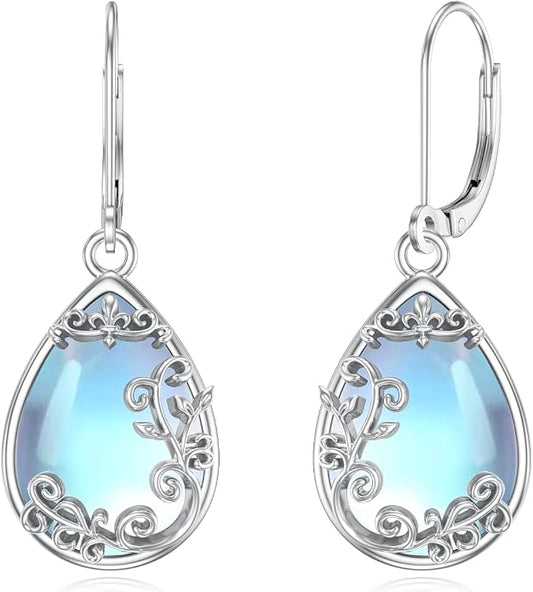 Seiyang Dangle Earrings 925 Sterling Silver Animal/American Flag/Turquoise Dangle Drop Earrings Jewelry Gifts for Women