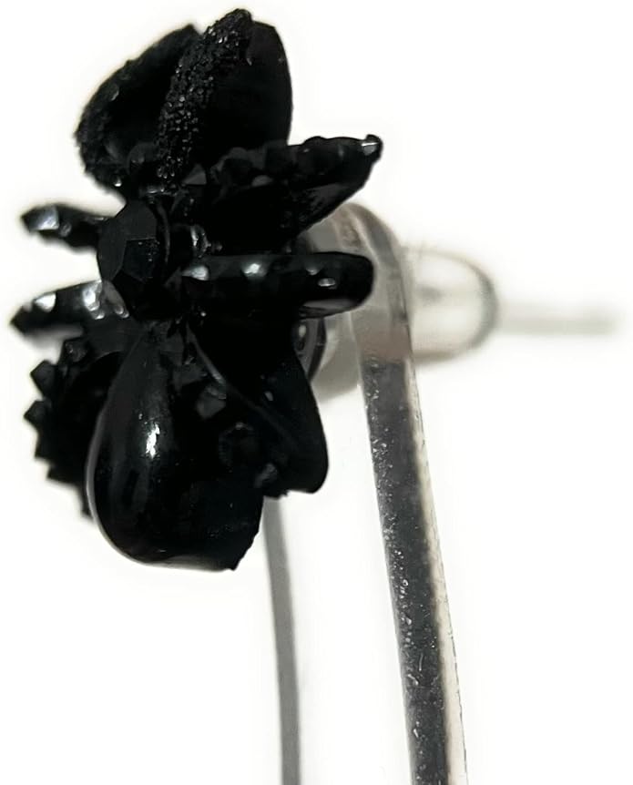 Hypoallergenic Halloween Spider Set Stud Earrings on Plastic Posts