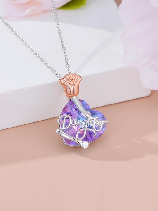 Midari Ocean Necklace 925 Sterling Silver Flamingo Mama Bear Dolphin Penguin Sea Turtle Axolotl Desert Cactus Nautical Rudder Tropical Palm Compass Wave Pendant Boho Jewelry Gifts for Women Men