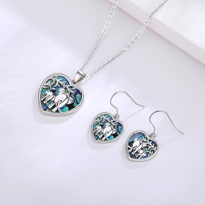 AEONSLOVE Elephant Sterling Silver Earrings, Elephant Jewelry for Women, Mother's Day Gift