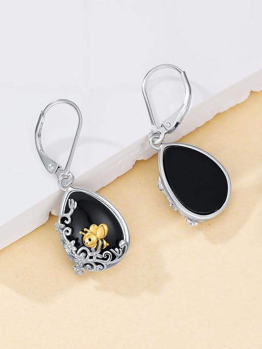 Dorunmo 925 Sterling Silver Western Dangle Earrings for Women Bohemian Earrings Hypoallergenic Christmas Jewelry Gifts for Women