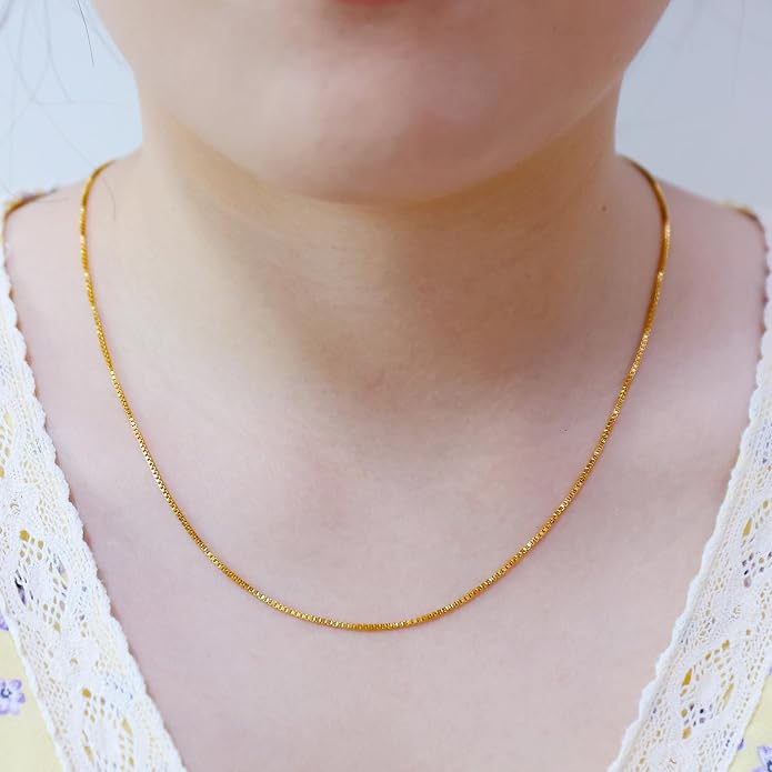 14K Gold Plated Paper Clip Chain Link Necklace Satellite Cross Key Starfish Turquoise Heart Necklace for Women