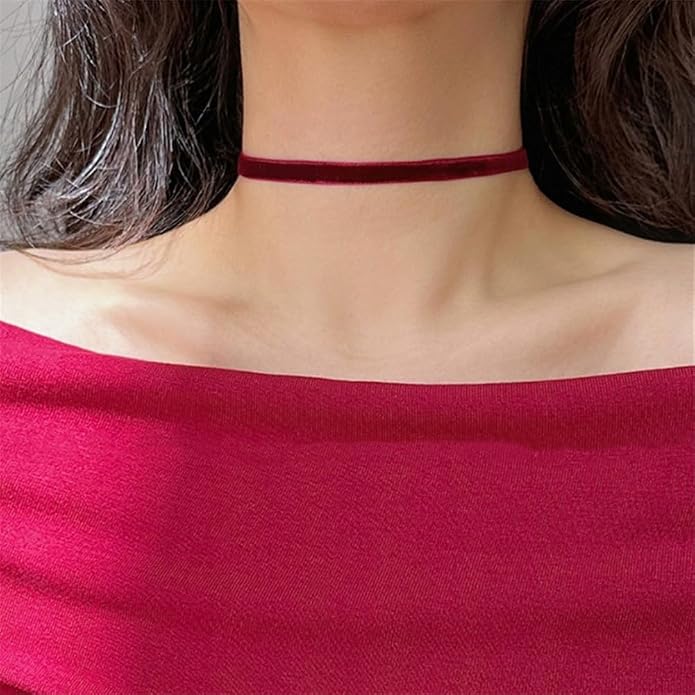 18Pcs Velvet Choker Necklace Set Black Classic Gothic Tattoo Lace Chokers Collar Necklace for Women Jewelry Gift