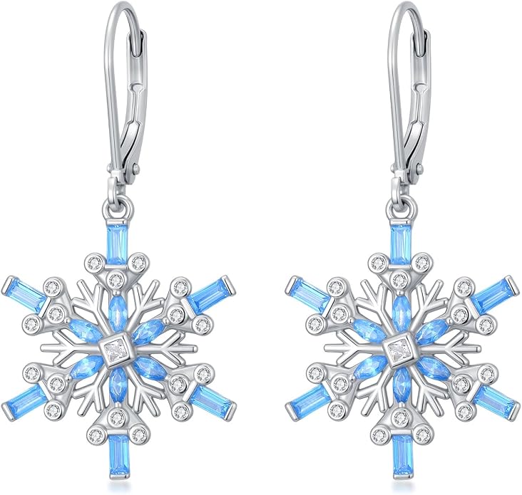 Seiyang Dangle Earrings 925 Sterling Silver Animal/American Flag/Turquoise Dangle Drop Earrings Jewelry Gifts for Women