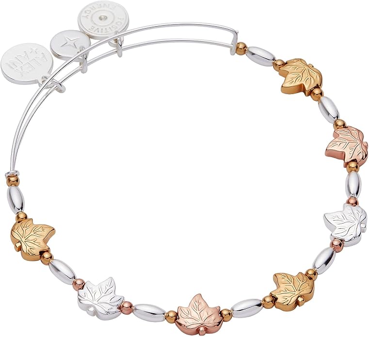 Alex and Ani Woodland Bracelets for Women - Nickel-Free Finish, Trendy, Dainty Design for Everyday Wear, Ideal Gift