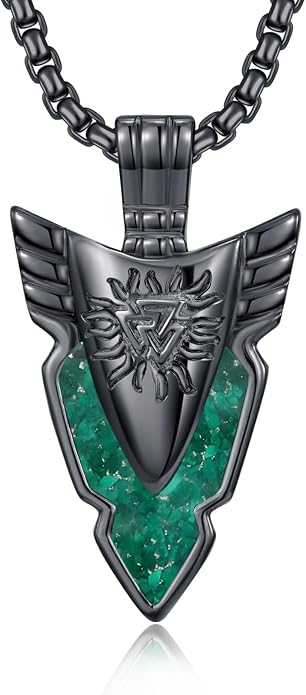 Viking Necklace for Men 925 Sterling Silver Viking Norse Pagan Jewelry Gifts for Women