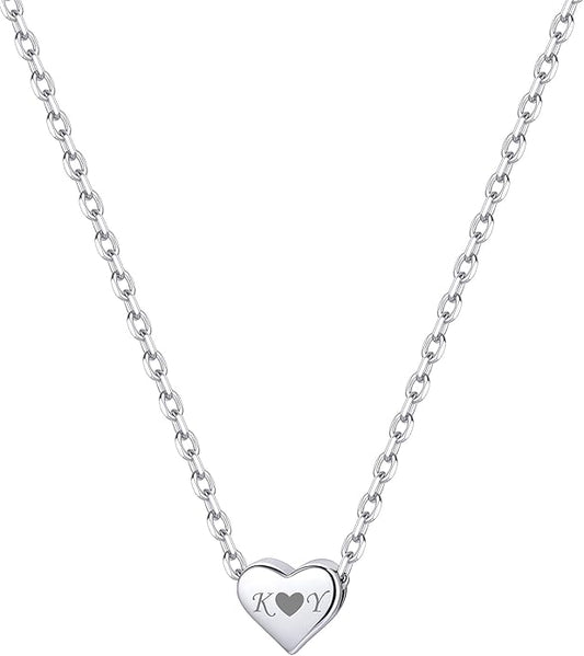 ChicSilver 925 Sterling Silver Cross/Heart/Butterfly/Star/Moon Necklace for Women, Hypoallergenic Dainty Small Silver Pendant Necklaces (with Gift Box)