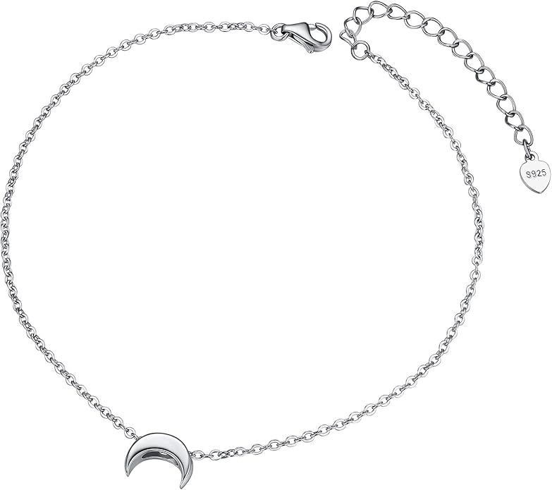 ChainsPro Anklets for Women Waterproof, Adjustable Stainless Steel/ Sterling Silver/14K Gold Plated Ankle Bracelets for Women, Non Tarnish Layered Anklets Beach Jewelry Gifts for Swimming & Daily Wear (Send Gift Box)