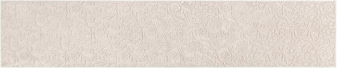 Vaukki 2x10 Runner Rug for Living Room, Soft Fluffy Washable Modern Floral Indoor Floor Mat, Non Slip Shaggy Boho Accent Throw Carpet for Bedroom, Living Room, Nursery and Dining Room, Beige