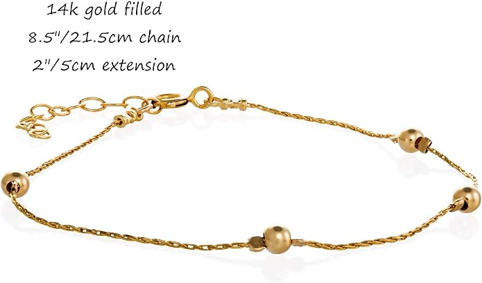 AVNIS Gold Filled Anklets