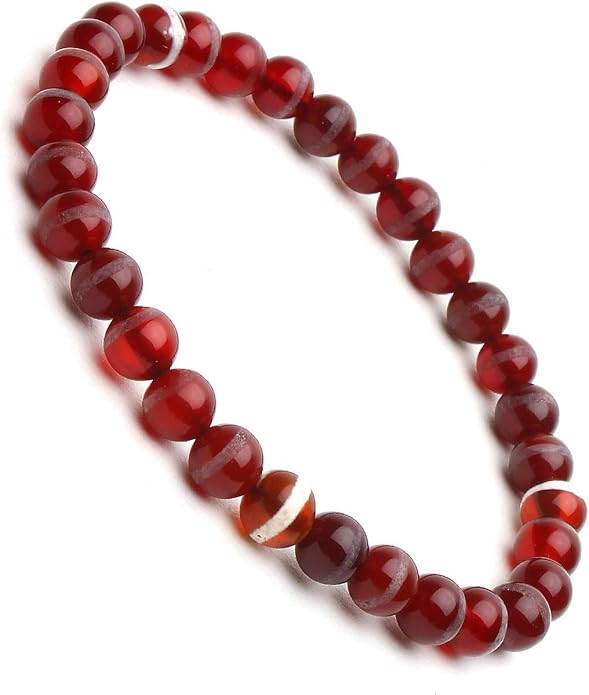 Arihant Gems And Jewels Reiki/Yoga Healing Crystal Stretchable Bracelet,100% Natural And Certified, Astrological Gemstone, Unisex Both For Men & Women - (8 Mm)