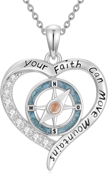 Midari Ocean Necklace 925 Sterling Silver Flamingo Mama Bear Dolphin Penguin Sea Turtle Axolotl Desert Cactus Nautical Rudder Tropical Palm Compass Wave Pendant Boho Jewelry Gifts for Women Men