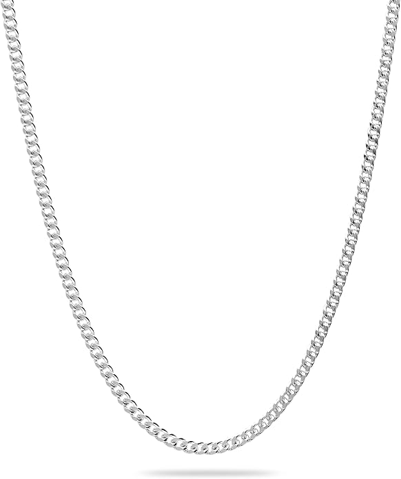 LeCalla 925 Sterling Silver Italian Jewelry Adjustable Chain Necklace, Sliding Bolo Chain Necklace for Women Slider Chain 14 to 24 Inch.