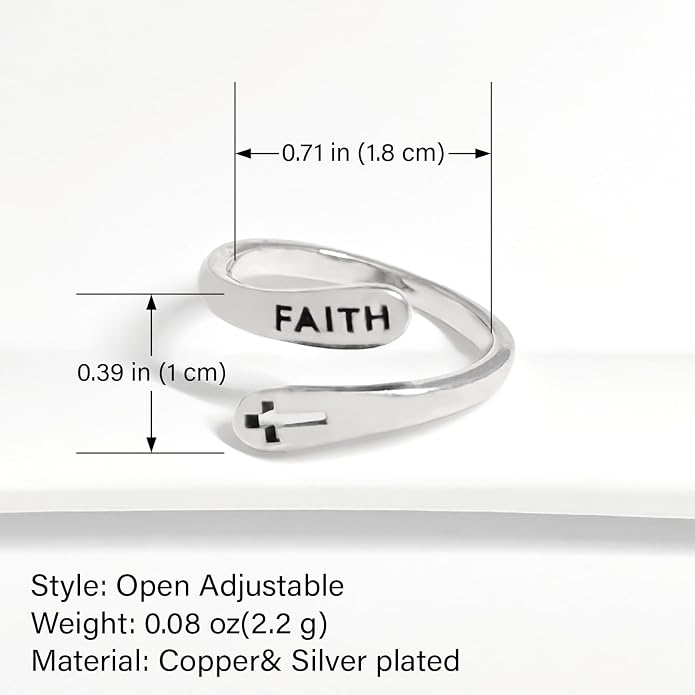 925 Sterling Silver Ring Minimalist Adjustable Rings Band Handmade Rings for Women Girls