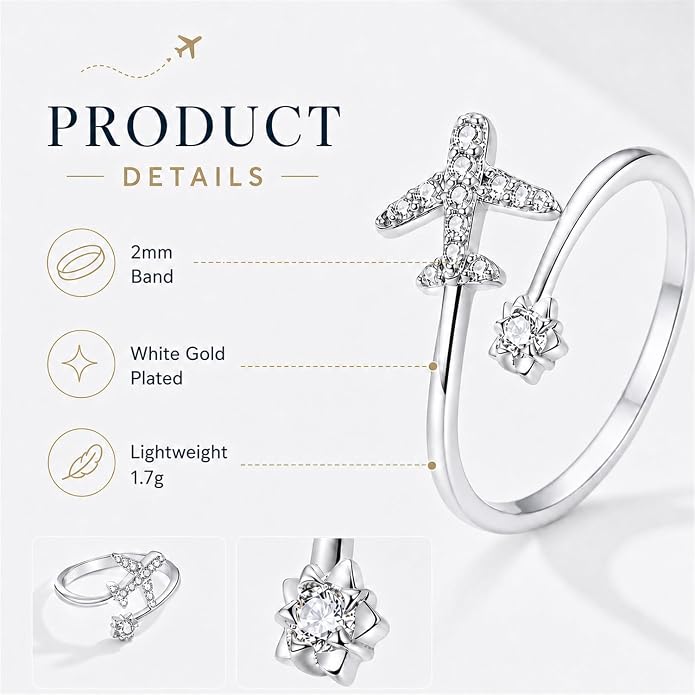 BISAER Evil Eye Ring Snake Ring 925 Sterling Silver Rings For Women Adjustable Octopus Cat Thumb Rings For Women Gothic Vintage Jewelry Gift