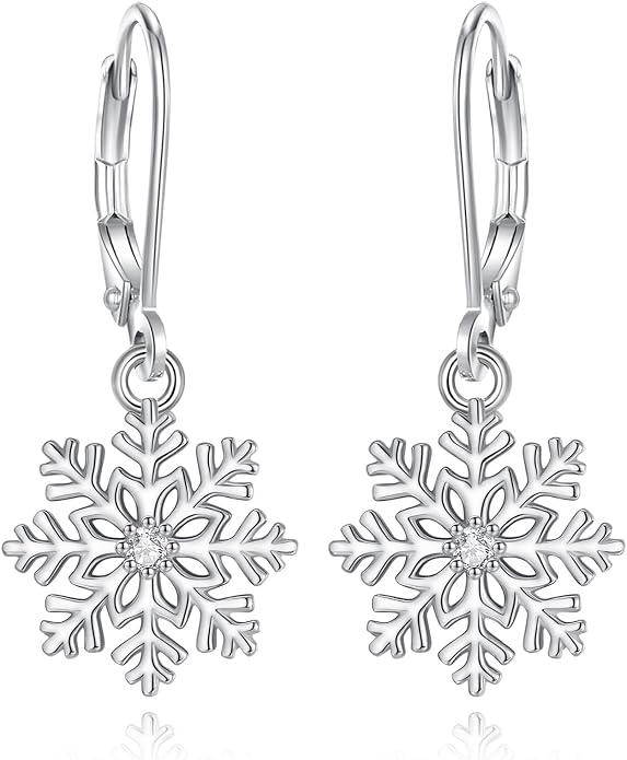 Vito 925 Sterling Silver Teardrop Earrings for Women, Moonstone Turquoise Drop Dangle Earrings Cat Snake Turtle Tree of Life Leverback Earrings Boho Jewelry Gift for Mom Wife