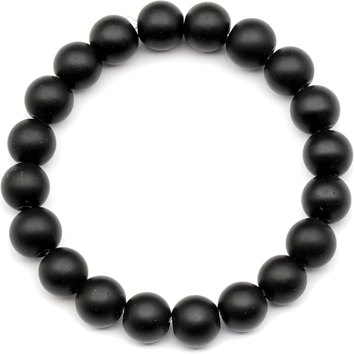 Natural Gemstone Beaded Stretch Bracelet for Men & Women | Handmade 8mm Stone Jewelry | Zodiac Chakra Elastic Bracelet | Meaningful Gift Collection