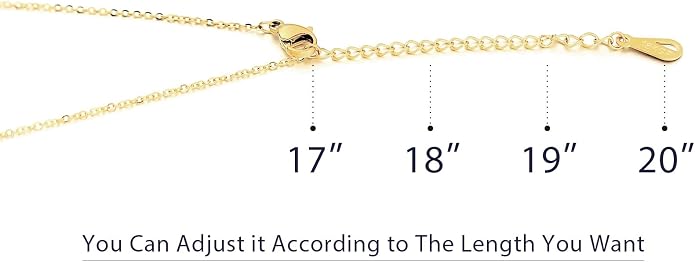 Lazycat Name Bar 18K Plated Bar Necklace,Engravable Name or Blessings Necklace