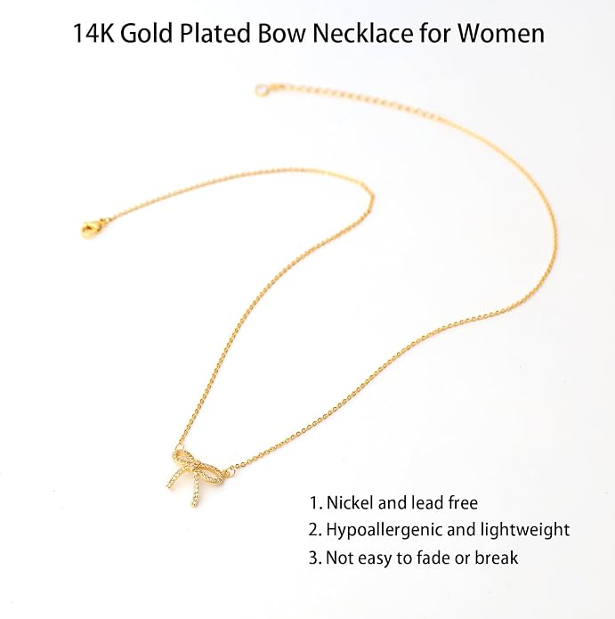 14K Gold Plated Paper Clip Chain Link Necklace Satellite Cross Key Starfish Turquoise Heart Necklace for Women