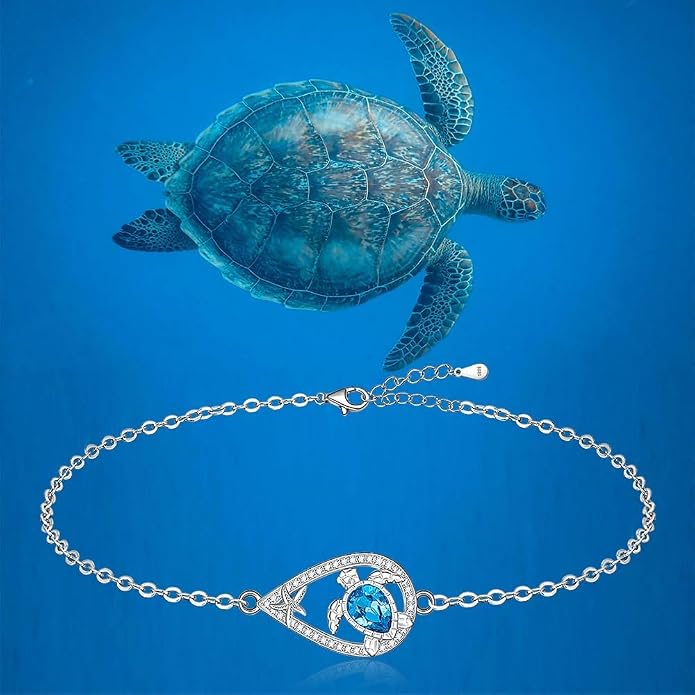 Infinity Cat Paw Print Celtic Knot Sea Turtle Elephant Flamingo Butterfly Dolphin Evil Eye Anklets Bracelets for Women Sterling Silver Adjustable Ankle Bracelet Summer Beach Lovers Gift