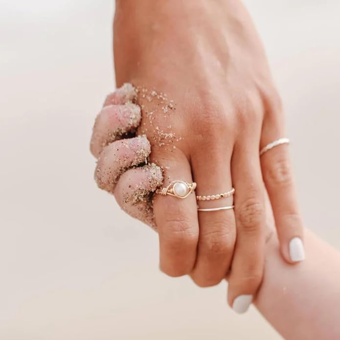 Nova Stacking Ring – Handmade Rings for Women—Stackable Rings …
