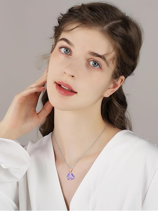 Midari Ocean Necklace 925 Sterling Silver Flamingo Mama Bear Dolphin Penguin Sea Turtle Axolotl Desert Cactus Nautical Rudder Tropical Palm Compass Wave Pendant Boho Jewelry Gifts for Women Men