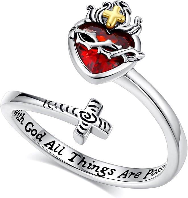 Vito 925 Sterling Silver Adjustable Open Spoon Ring for Women Men, Lotus Sunflower Snake Spoon Band Rings Feather Hug Witches Knot Inspirational Jewelry Gift for Wife