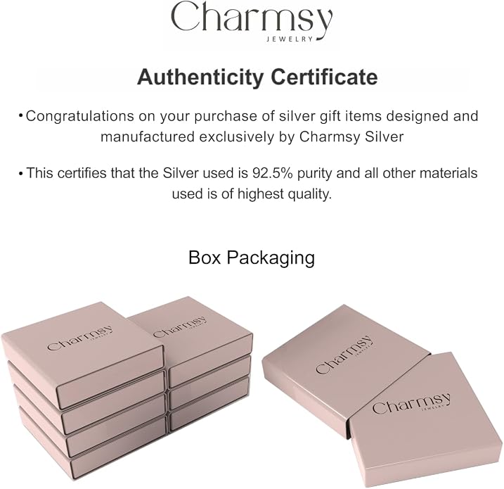 Charmsy 925 Sterling Silver Double Twisted Infinity Dangle Earrings for Women | Linear Marquise Large Loops Classic Infinity Drop Dangle Earrings