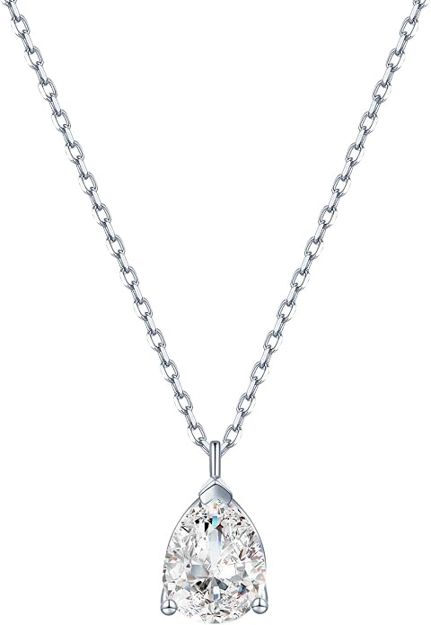 S.Leaf 18K Gold Plated Cubic Zirconia Choker Necklace for Women 925 Sterling Silver Layered Coin Moon Star Heart Circle Crystal Lariat Pendant Necklaces Gifts for Women Trendy