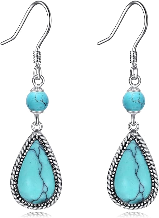 POPLYKE 925 Sterling Silver Tree of Life Dangle Earrings for Women Fashion Abalone Shell Jewelry Gifts for Mom Sister Friend Birthday